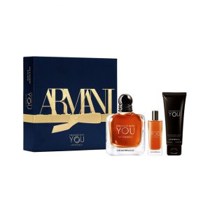 Coffret Emporio Armani Stronger with you intensely Maroc